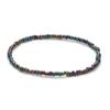 Colorful Beads Anklets Summer Beach Boho Women Elastic Rope Chains Adjustable Ankle Bracelet Beach Jewelry Vacation Accessories