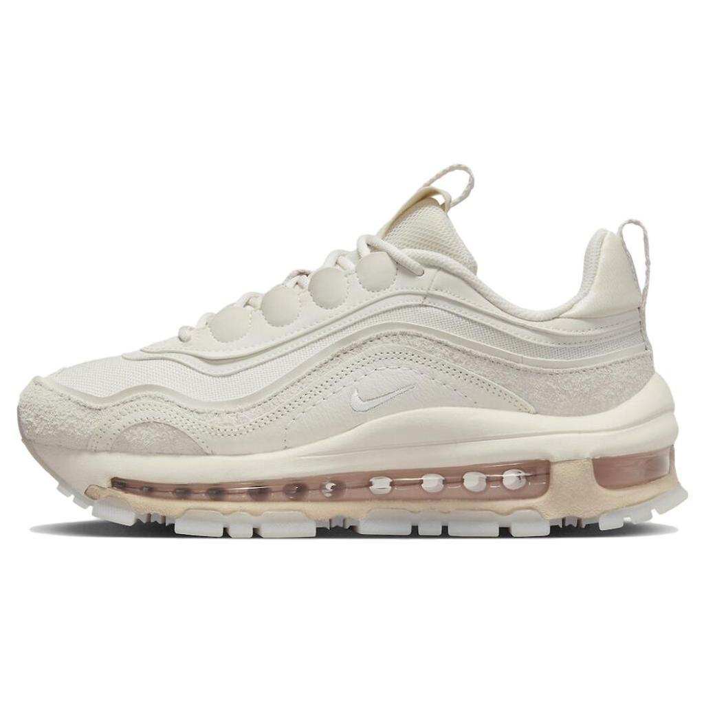 Nike Womens Air Max 97 Futura 'Phantom' (women's sizes) Phantom / Photon Dust / Pale Ivory / Guava Ice Casual Shoes FB4496 001