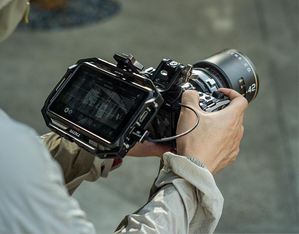 TILTA Iron Head Dual-Axis Snail Gimbal Mount with NATO Quick Release System