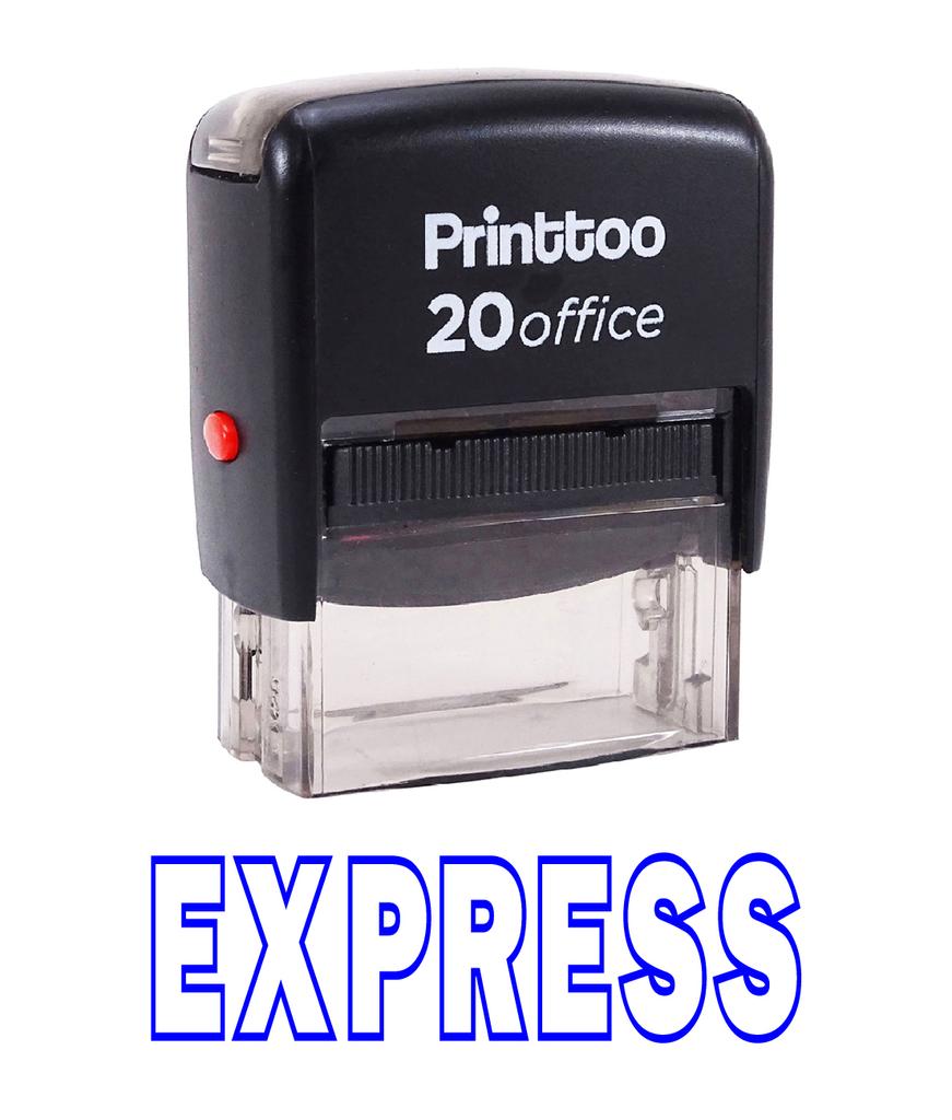 Printtoo Office Stationary EXCELLENT Self Inking Rubber Stamp Custom
