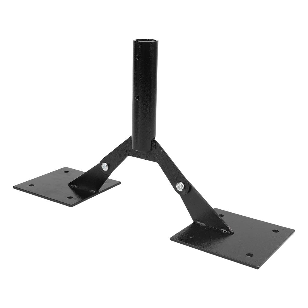 Weathervane Roof Mount Thick Carbon Steel Adjustable Wind Vane Roof Bracket for Antenna Flagpole Sprinkler