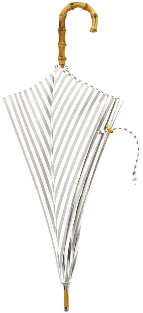 BECAUSE Long Umbrella Stripe GY B-941491