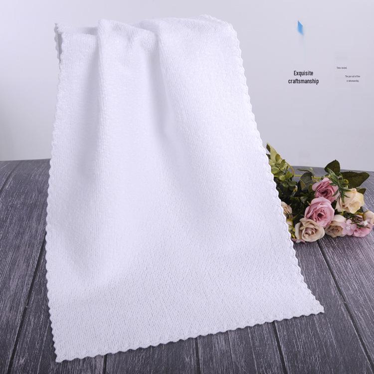 Soft Absorbent Coral Fleece Towels for Hotels, Sauna, and Barbershops