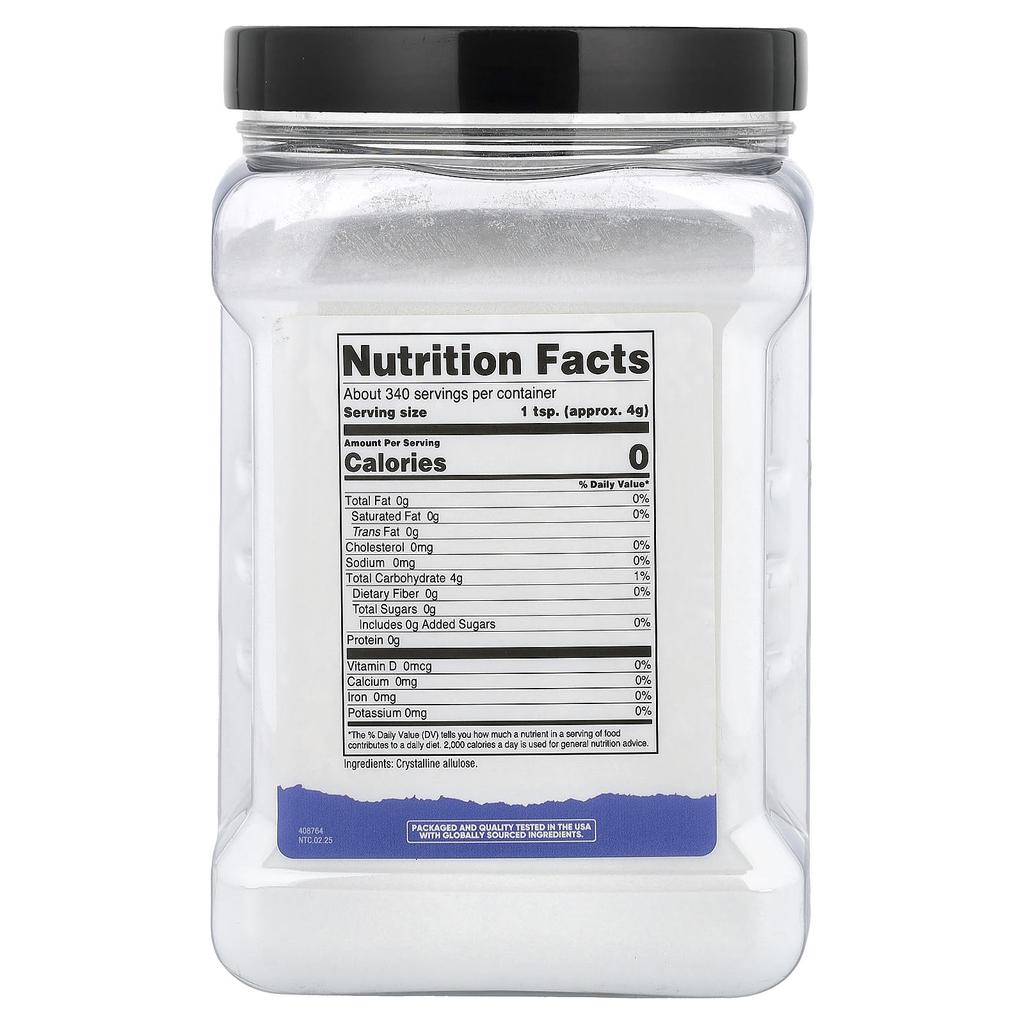 Nutricost, Pantry, Allulose, 1,361g (3lb)