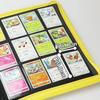 [Trading Card] File - Shingi - Large Capacity, Clear, 12-Pocket (Yellow) - Holds 480 Cards. Compatible with Yu-Gi-Oh!, Duel Masters, Magic: