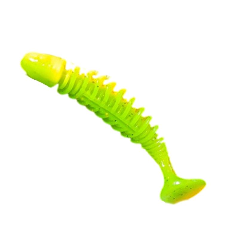 Artificial Soft Lures Worm Baits Wobbler  T Tail Soft Baits Paddle Tail Swimbaits Fishing Tackle Lures Enduring