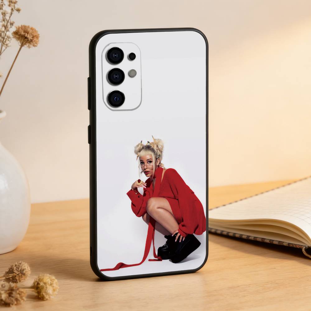 

Doja Cat Singer Phone Case For Samsung S25,S24,S21,S22,S23,S30,Ultra,S20,Plus,Fe,Soft Silicone Black Cover Samsung S20fe