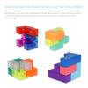 YJ DIY Plastic Magnetic Building Blocks Educational Toys For Children Transparent & Macaron Colors 7PCS Children Toy Gift