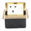 Pop Up Socket Table Power Outlet Receptacle UK Standard with Network Interface 250V