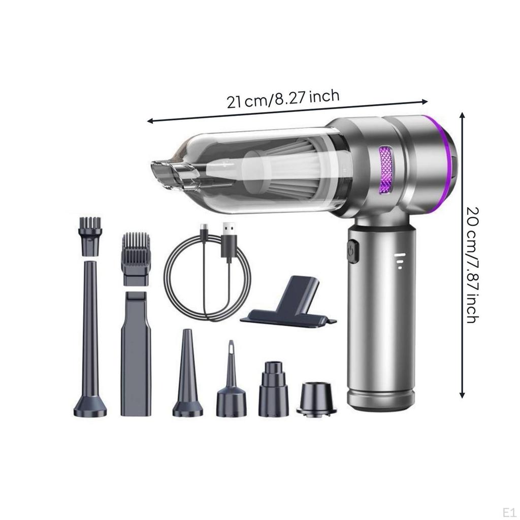 Cordless Handheld Vacuum Cleaner Portable Power with Motor Strong Suction for