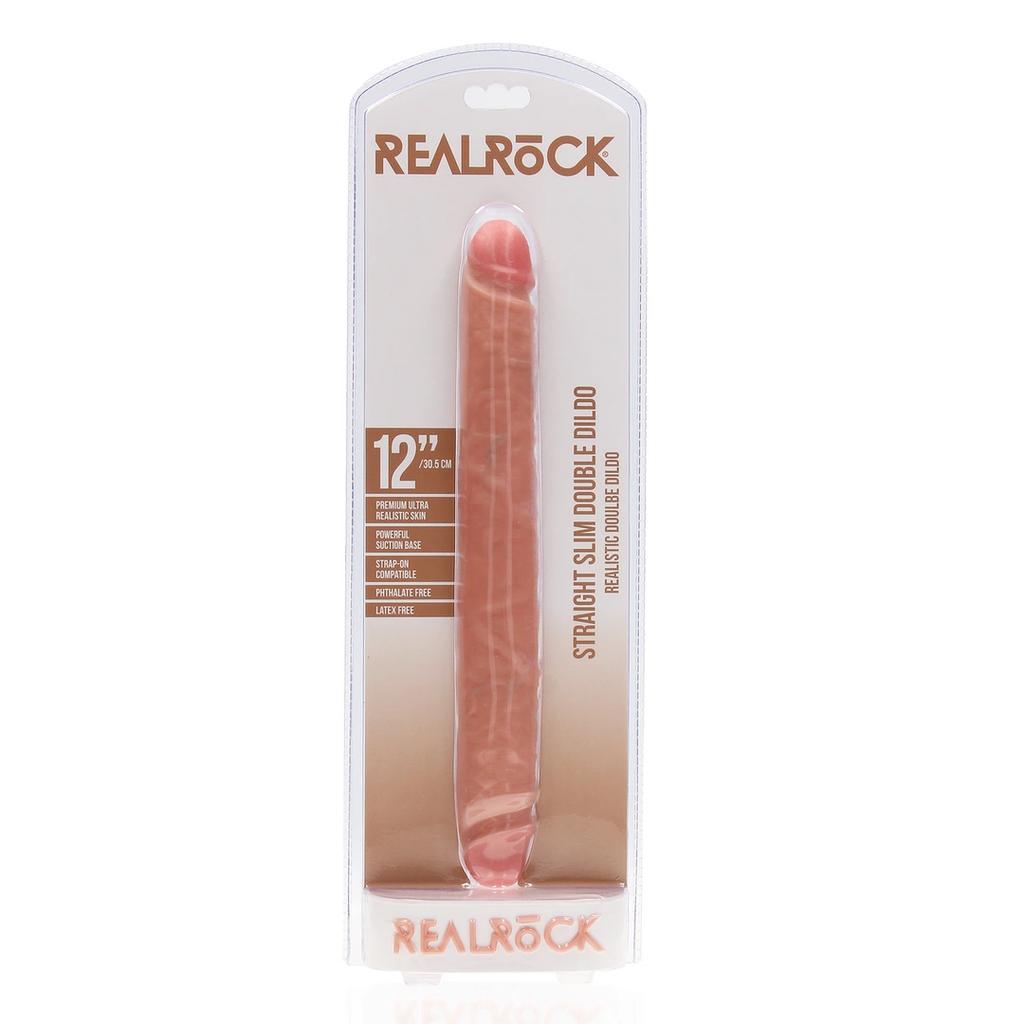 RealRock - Realistic Dildo - Double-sided 35.6 Cm