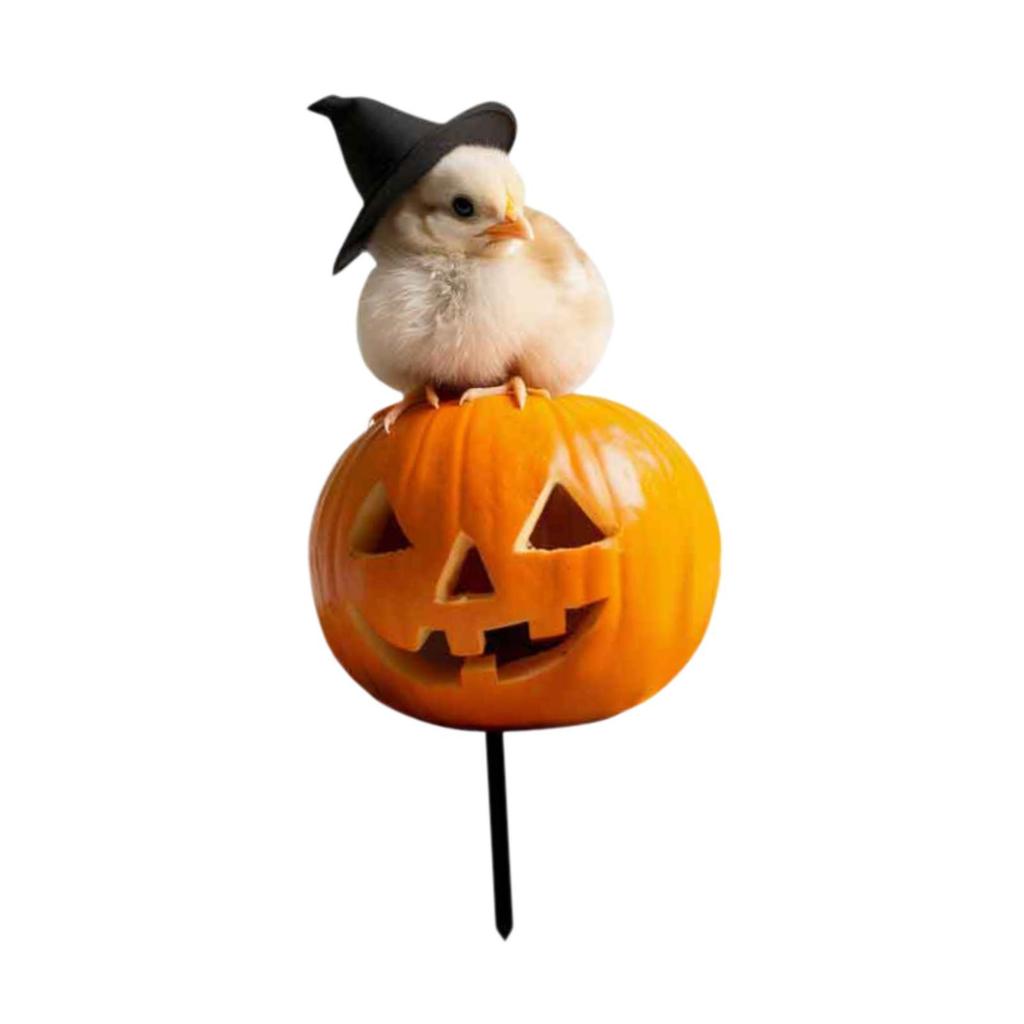 Halloweenowy palik ogrodowy dekoracja zewnętrzna ozdoba kreatywny metalowy znak Halloweenowy na podwórko dekoracyjny na ścieżkę chodnik gospodarstwo