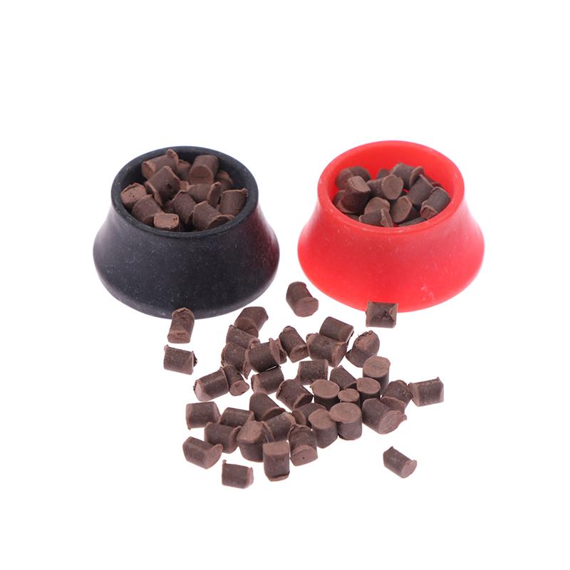 1:12 Dollhouse Miniature Kennel Doghouse Dog Basin Dog Food Furniture Model Decor Toy Doll House Accessories