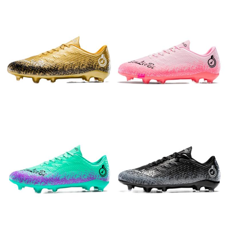 Fashion 2025 New Low-top Football Shoes, Men's and Women's Spikes, Youth Sports Shoes, Professional Competition Training Shoes