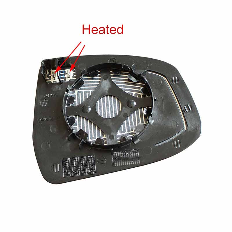Auto Beheiztes Seitenspiegelglas für Ford Focus II III MK2 DA DP DH DB DS 2 3 MK3 2008 2009 2018 Tür Flügel Rückspiegel Links Rechts