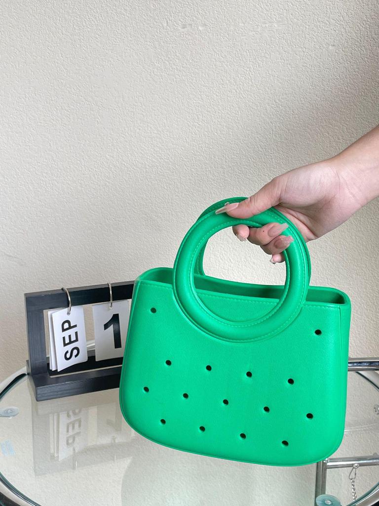 Borsa a mano in EVA: Borsa da spiaggia leggera fai da te Bogg per le donne