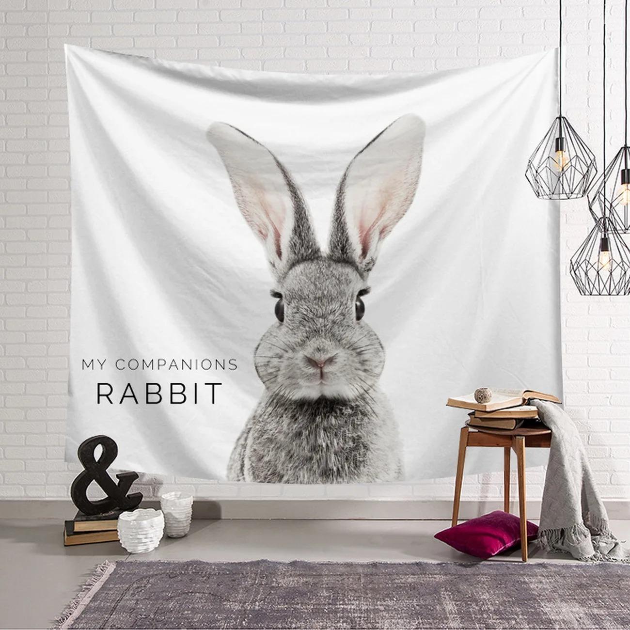 Различные животные Зебра Коала Декоративный гобелен Домашний декор стены Офис Гостиная — фото 13