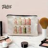 Storage Bag, Large Capacity Travel Organizer, Wear-Resistant Portable Cosmetic Zipper Pouch, for Stationery Makeup And Crafts