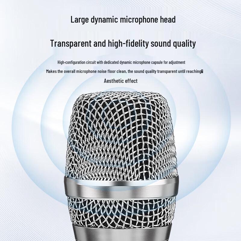 Huidu Professional 8-Channel Wireless Microphone System (CN version)