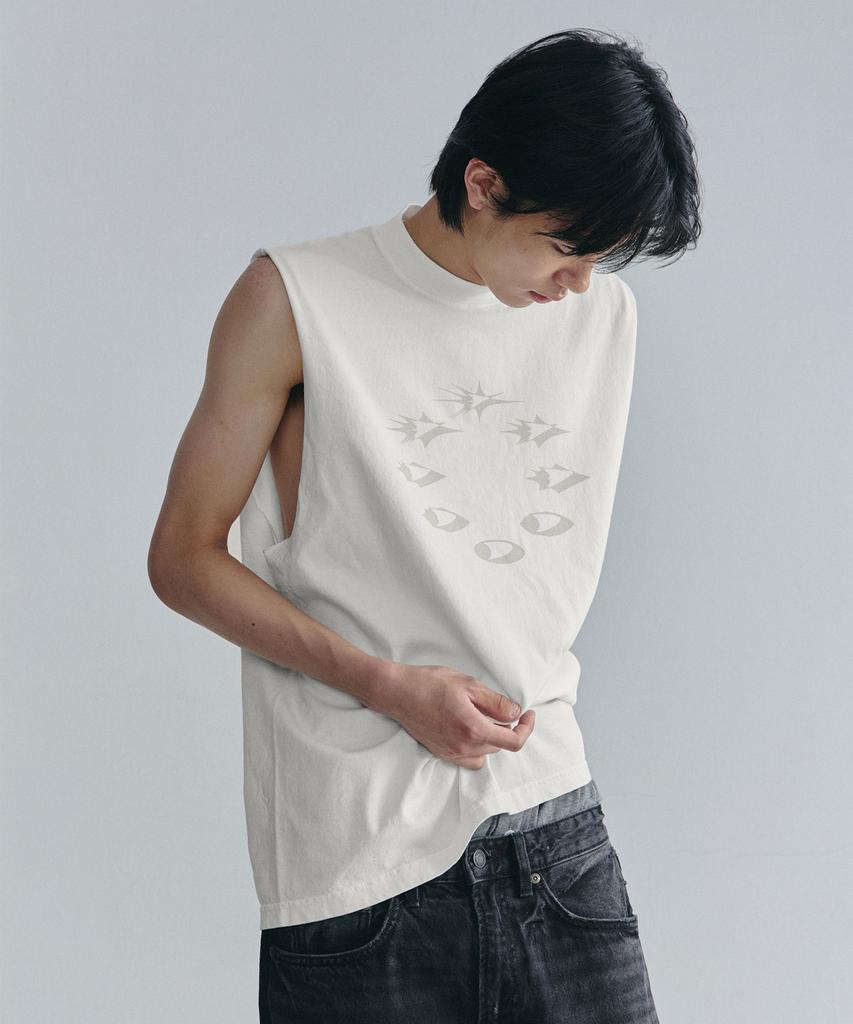 DIMITO D-Axis Cycle Gd 6.5Oz Sleeveless Off White