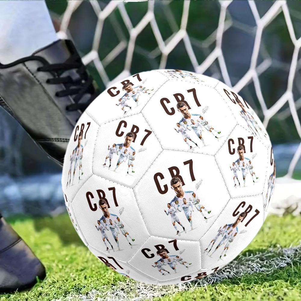 Cristiano Ronaldo19 Size 5 Soccer Football Machine Sewn Indoor/Outdoor Universal Football Surprise Collection Gift