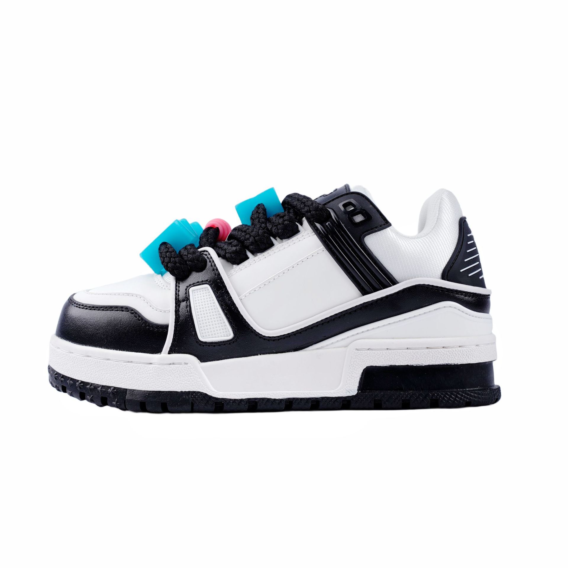 

thick-soled donkey shoes sports and leisure versatile men s and women s board shoes 38