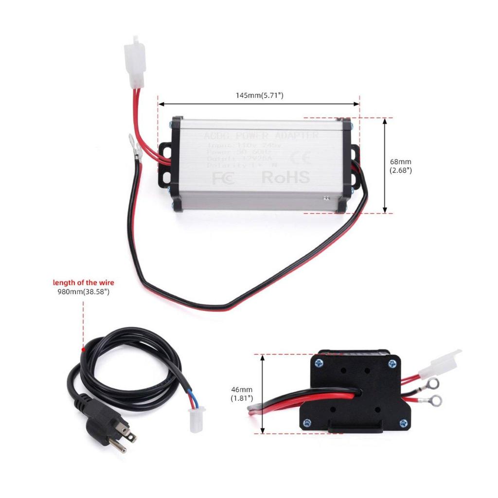 Combustion Heater Power Supply Adapter Wide Compatibility Parking Stable Output