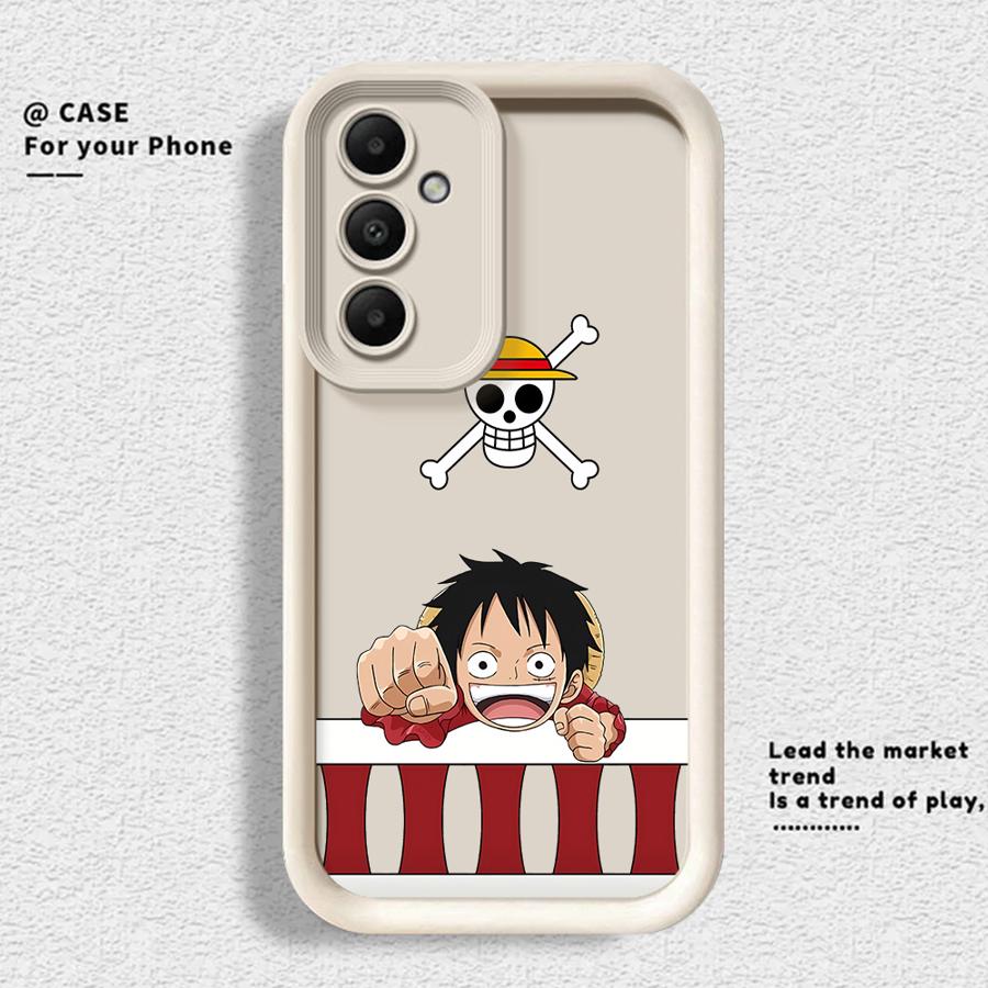 Ones P-Pieces Luffy Zoro Phone Cover Case for Samsung Galaxy A26 A32 A23 A71 A72 A15 A16 A56 A35 A36 A51 A73 A34 A12 A13 A53 A54
