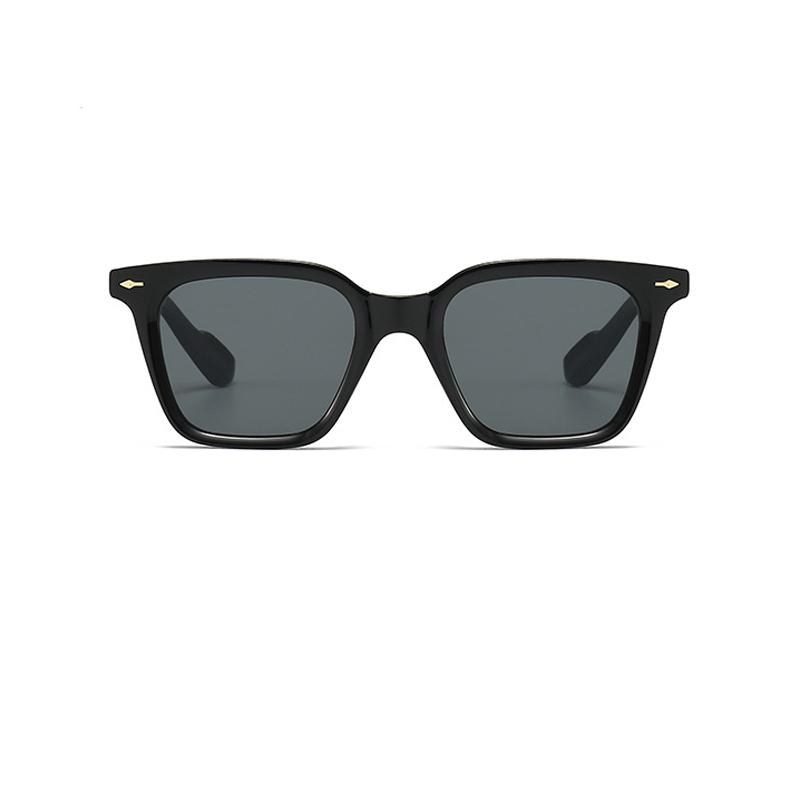 SHAUNA Fashion Square Women Luxury Rivets Sunglasses Retro Gradient Shades UV400 Men Trending Sun Glasses