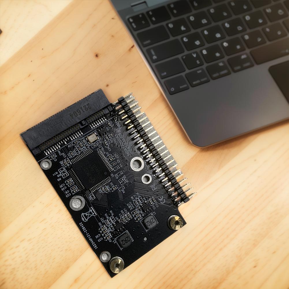 MSATA SSD zu 44-Pin 2,5 Zoll IDE Adapterkarte MSATA SSD zu 2,5 Zoll IDE SSD MSATA SSD zu 44-Pin IDE Konverter-Adapter für Laptop