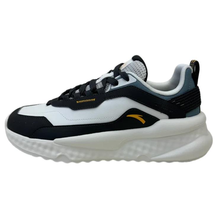 

Anta Unrestrained Series Fabric Synthetic Leather Comfortable Versatile Slip Resistant Wear Resistant Low Top Casual Shoes Men sneaker 112548823R-2 40