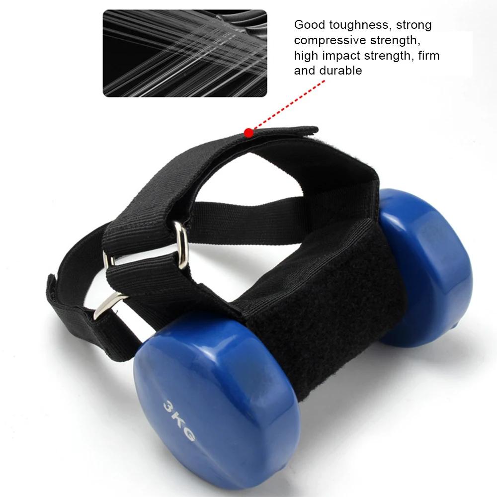 1 Pair Ankle Support Dumbbell Foot Attachment, Ankle Straps For Leg Workouts At Home, Gym Trainer Equipment For Hamstring Curls