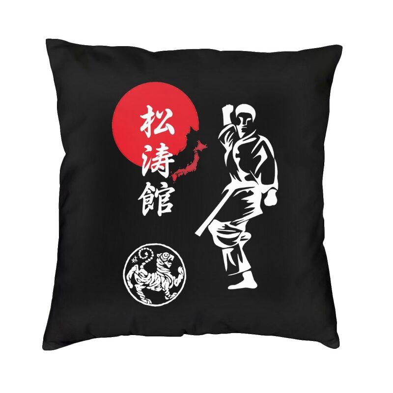 Soft Shotokan Karate Throw Pillow Cover Home Decor Custom Square Cushion Cover 40x40cm Pillowcover for Sofa