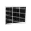 Portable Solar Panel 50W 18V Monocrystalline Waterproof High Efficiency for Home House Boat Trailer 