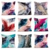 Home Decor Abstract Ink Stained Pattern Throw Pillow Covers Pattern Cushion Cover Suitable for Sofa Bedroom Car Pillow Cover