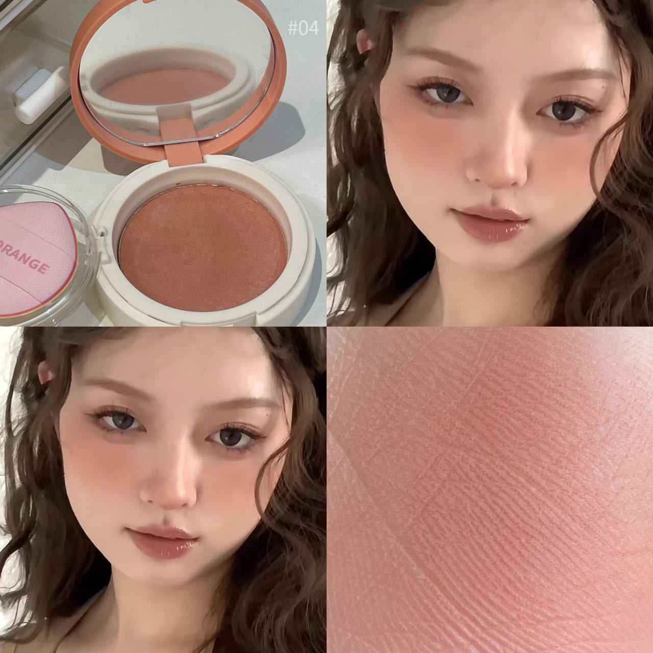 Sweetheart Brightening Blush Cream: Natural Color, Clear & Translucent Finish, Fine Powder, Energizing Glow.