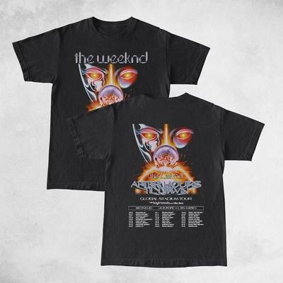 Das After Hours Til Dawn 2023 Tour 2 Sides Shirt, After Hours Tour Konzert T-Shirt