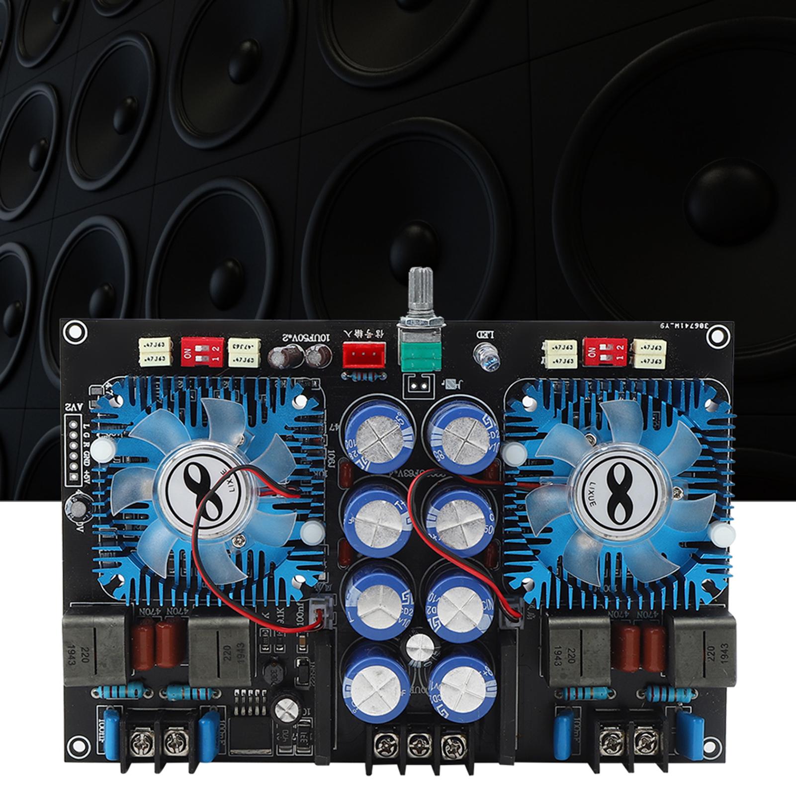 

Цифровая плата усилителя мощности Superpower Dual Core Audio Subwoofer Biult in Fan TDA8954TH