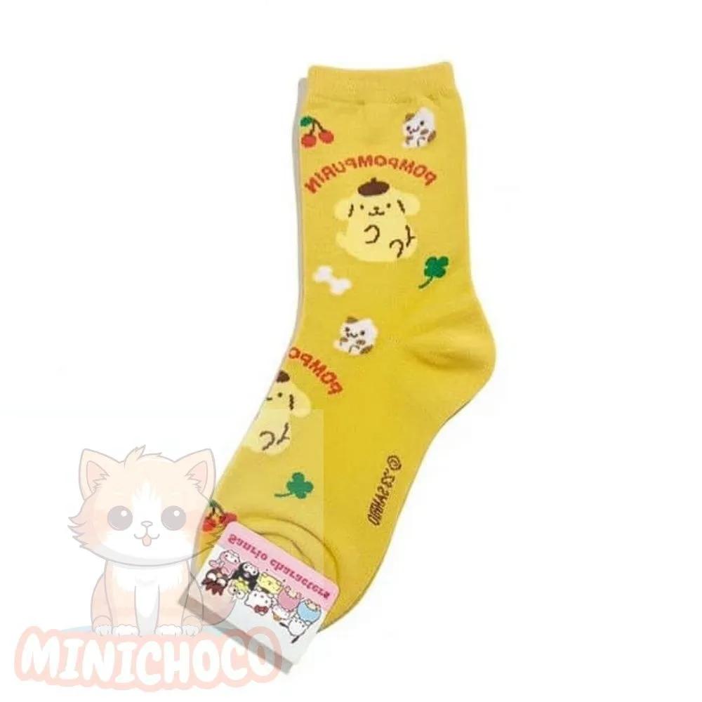Mini Choco Daily Socks Fashion Socks Pretty Socks Character Socks Sanrio Color Pompompurin