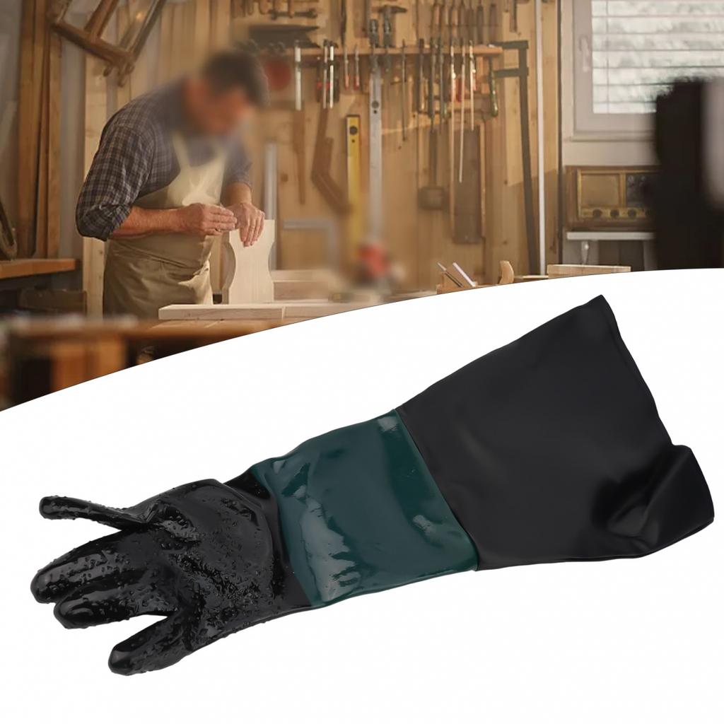 Abrasive Sandblast Cabinet Sandblasting Gloves Work Gloves Cotton
