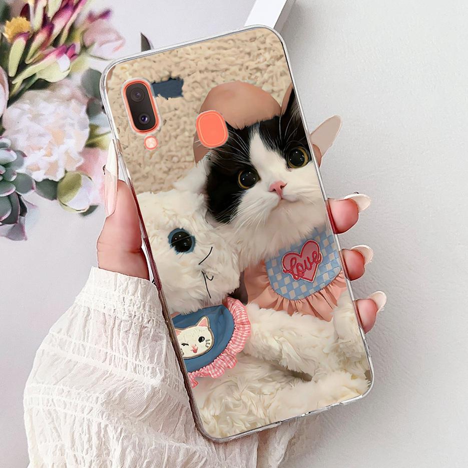 For Samsung Galaxy A20e Case SM-A202F Popular Fashion Painted Cover Soft Silicone Phone Case For Samsung A20e A202F Fundas Coque