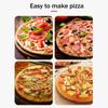 3Pcs/Set Bakeware Carbon Steel Pizza Pan Non-Stick Black Pizza Mould Professional Easy To Clean Pizza Oven Tray Oven
