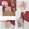 Ultra-Slim PU Leather Wallet with Keychain Zippered Coin Purse & Card Holder