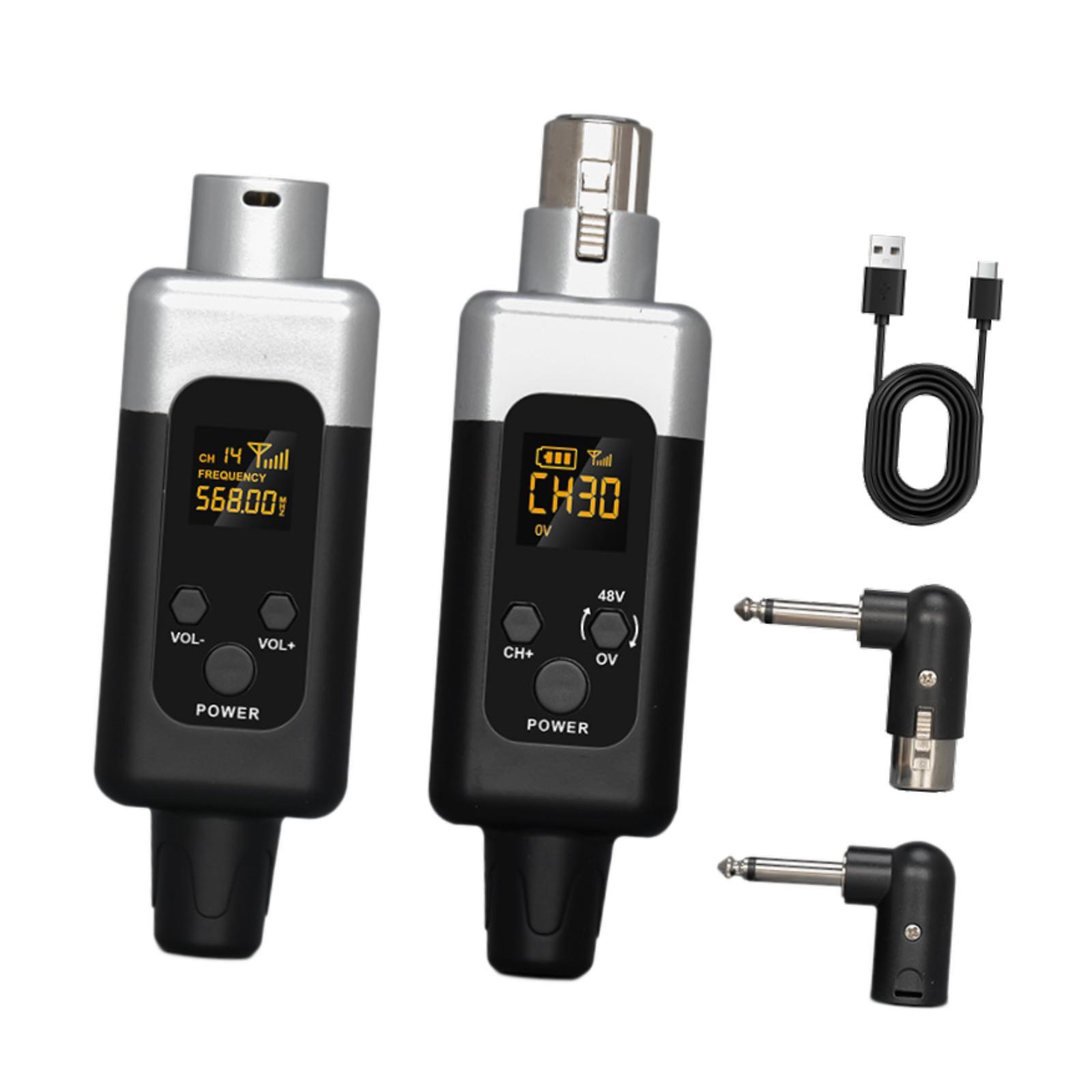 

Микрофон Передатчик Приемник Беспроводная Прочная Микрофонная Система для Домашнего Кинотеатра Колонки на Колесиках Аудиомикшер Студии Звукозаписи