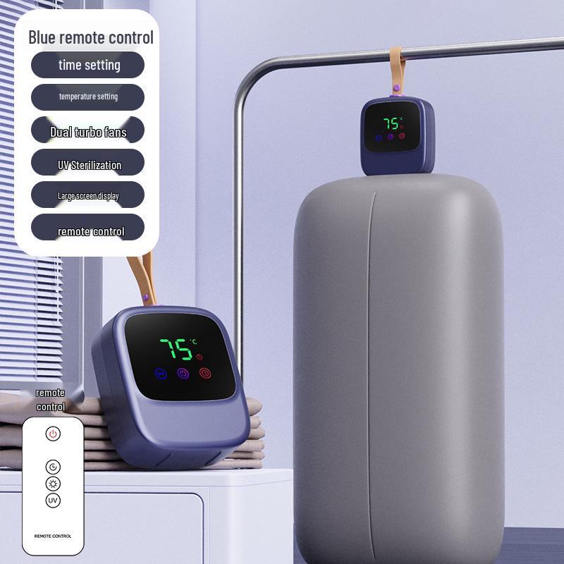 Portable Multi-Functional Smart Clothes Dryer - Quick Dry, Constant Temperature, Foldable for Dorm & Travel