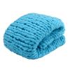 Handmade Thick Wool Blanket Knitted Throw Large Soft Bed Home Sofa Bedspread