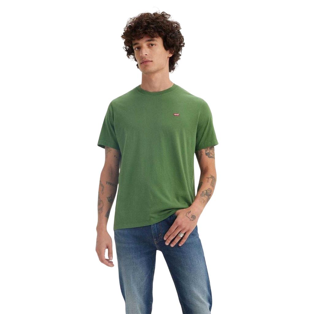 Levis Mens Classic Housemark Crew Neck T-Shirt