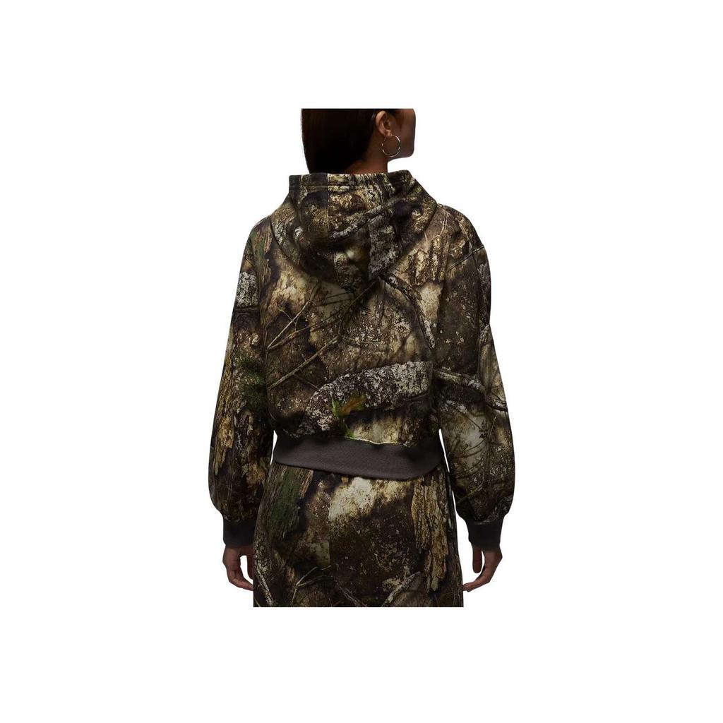 Jordan X Realtree Brooklyn Mode Short Loose Hooded Jacket Women Jacket HV0470133