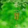 Outdoor Bamboo Wind Chimes Yard Garden Tubes Bell Wood Antique Wind Chime Wall Hanging Home Decor Wooden Windchimes Gifts