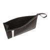 Bally Bollis Classic Black And White Striped Business Zipper Canvas Leather Wallet Clutch Large Men Wallets 6224350